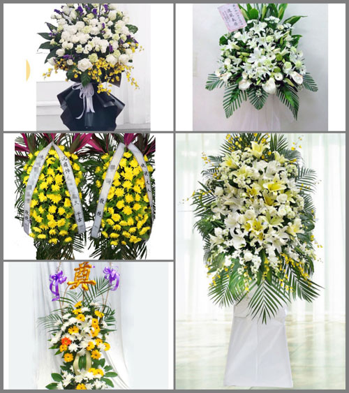 云南楚雄州元谋县姜驿乡白事花篮预定